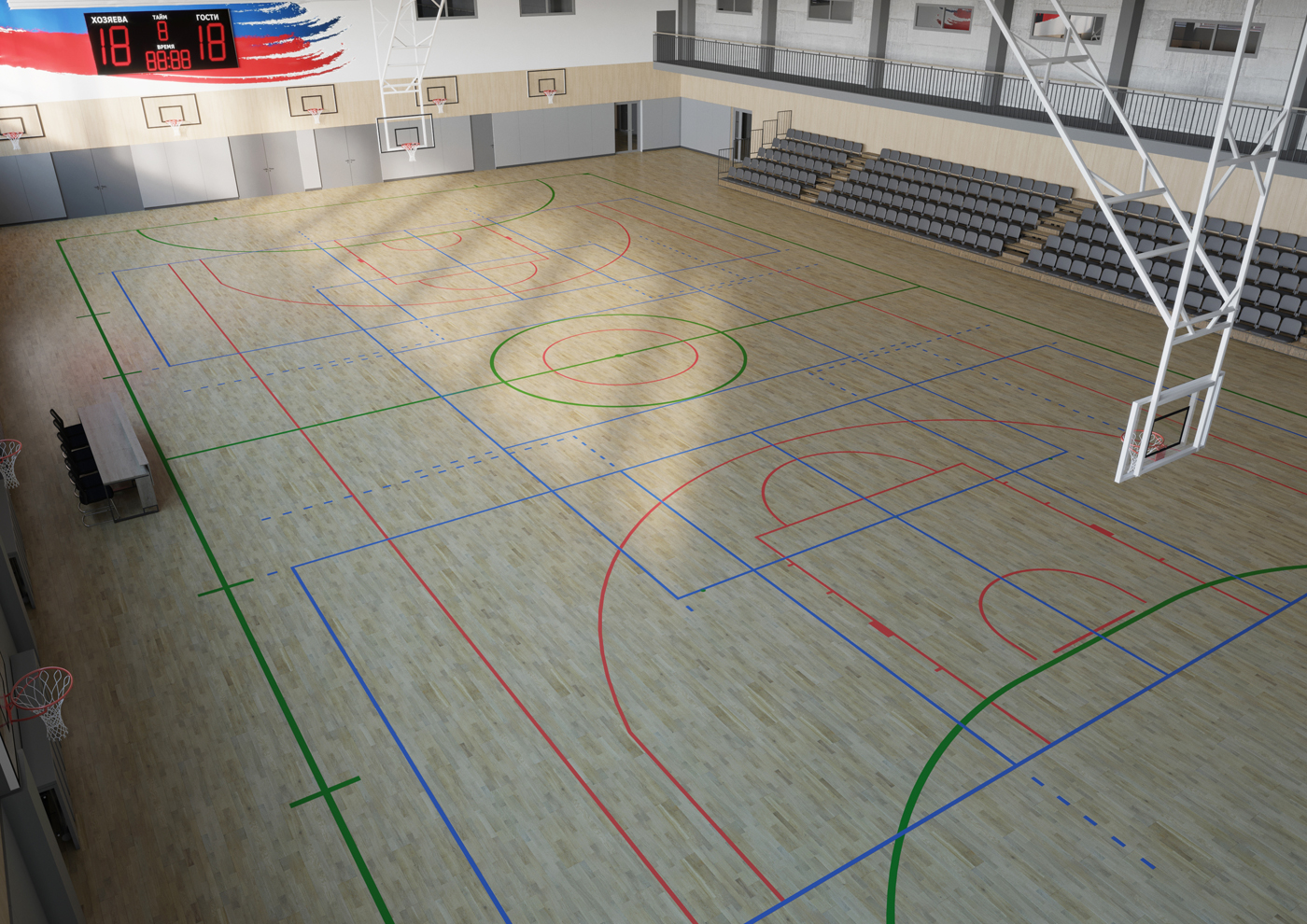 Интерьер лобби ЖК Авангард Екатеринбург