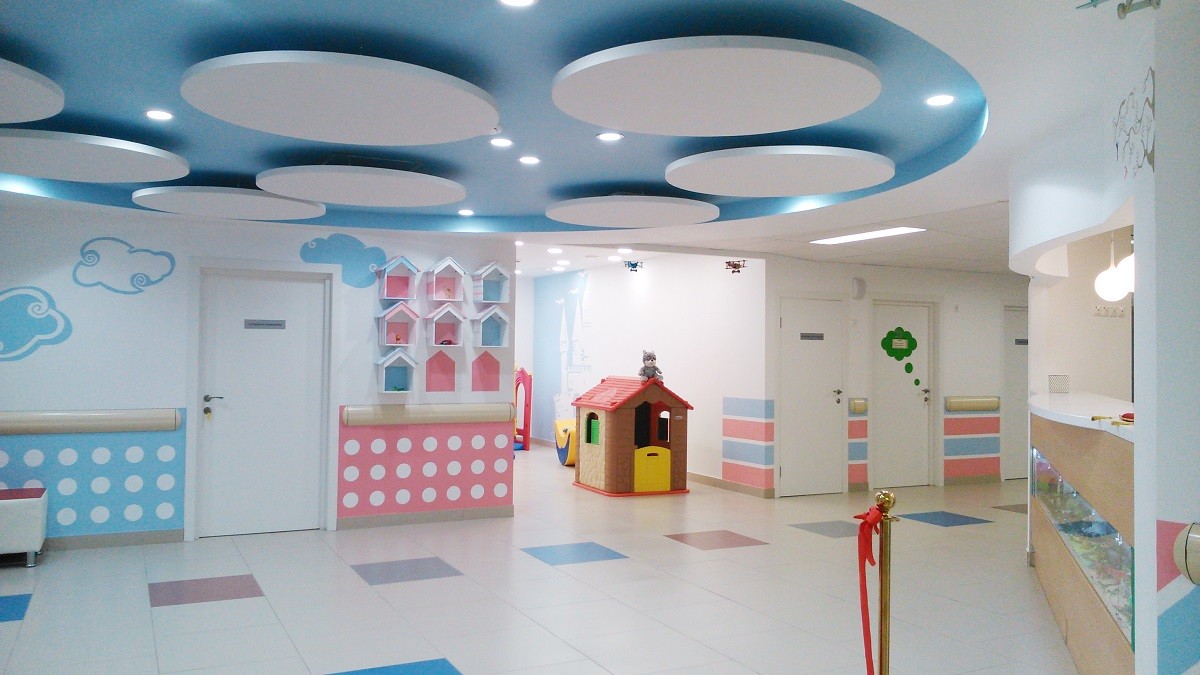 интерьер дизайн проект детская больница
