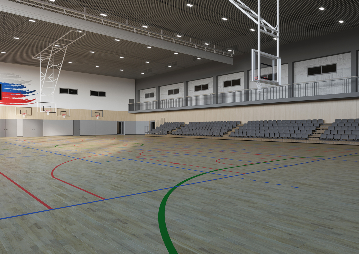 Интерьер лобби ЖК Авангард Екатеринбург