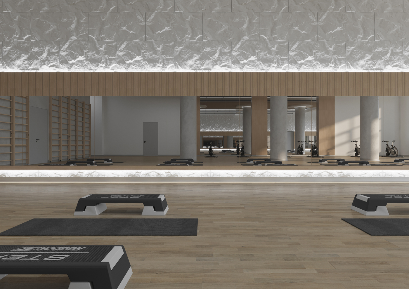 Интерьер лобби ЖК Авангард Екатеринбург