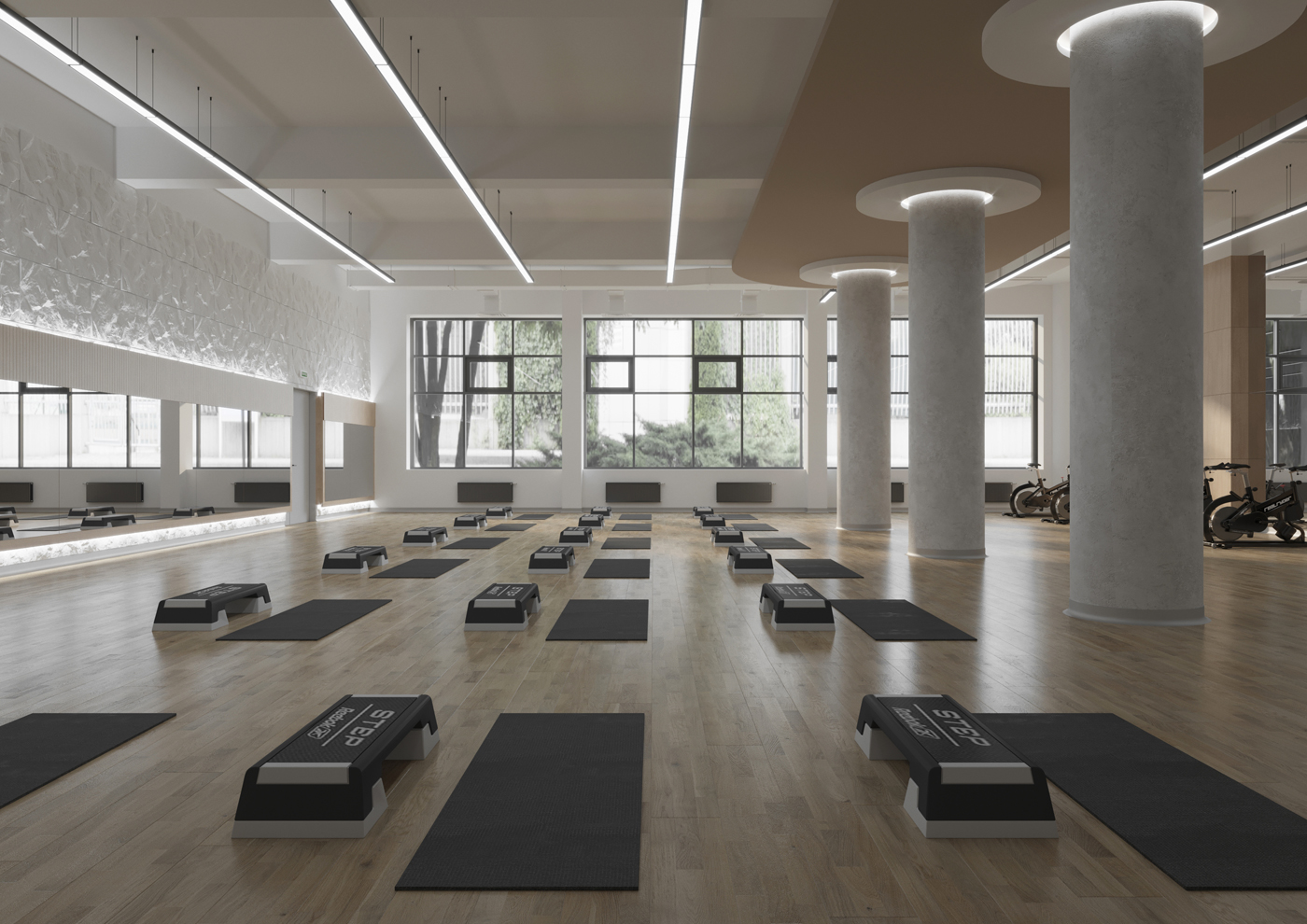 Интерьер лобби ЖК Авангард Екатеринбург