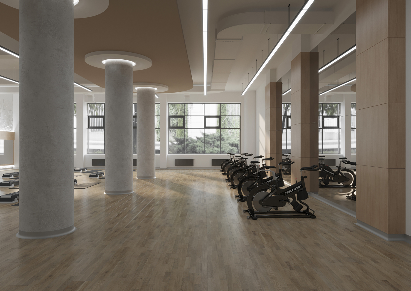 Интерьер лобби ЖК Авангард Екатеринбург