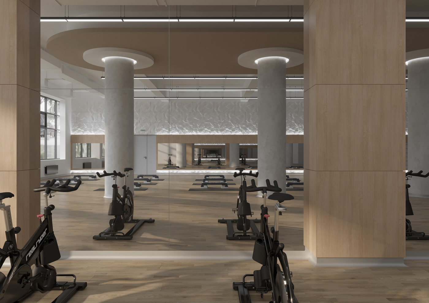 Интерьер лобби ЖК Авангард Екатеринбург