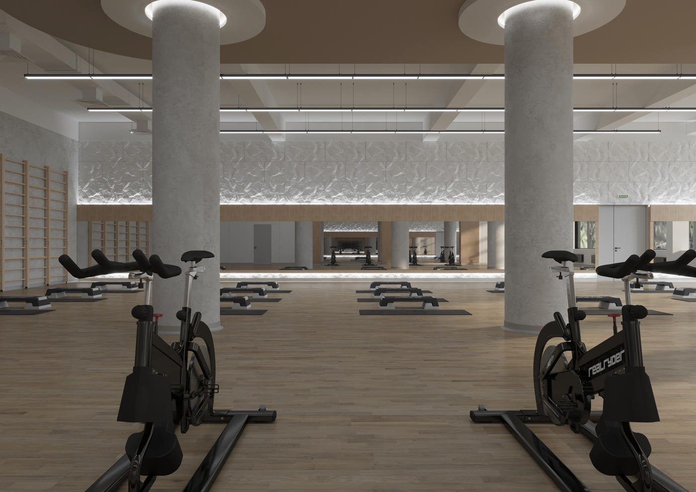 Интерьер лобби ЖК Авангард Екатеринбург