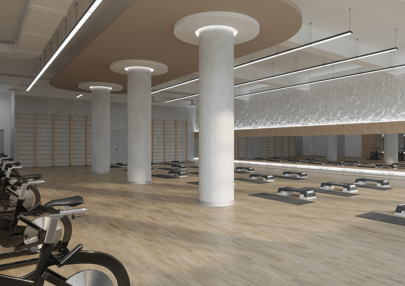 Интерьер лобби ЖК Авангард Екатеринбург