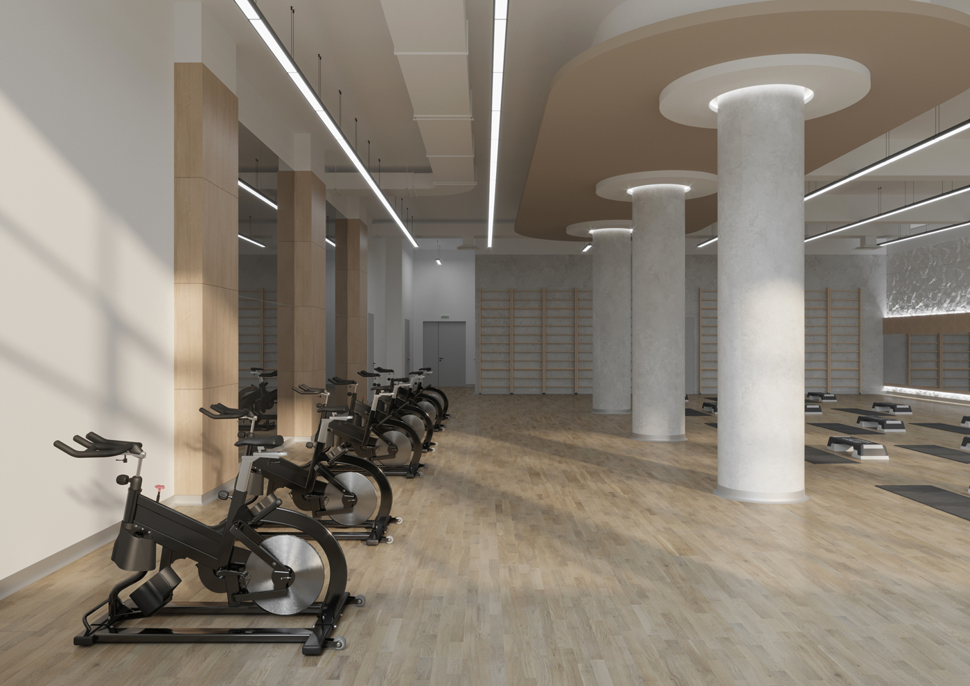 Интерьер лобби ЖК Авангард Екатеринбург