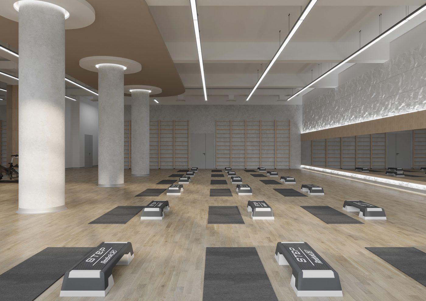 Интерьер лобби ЖК Авангард Екатеринбург