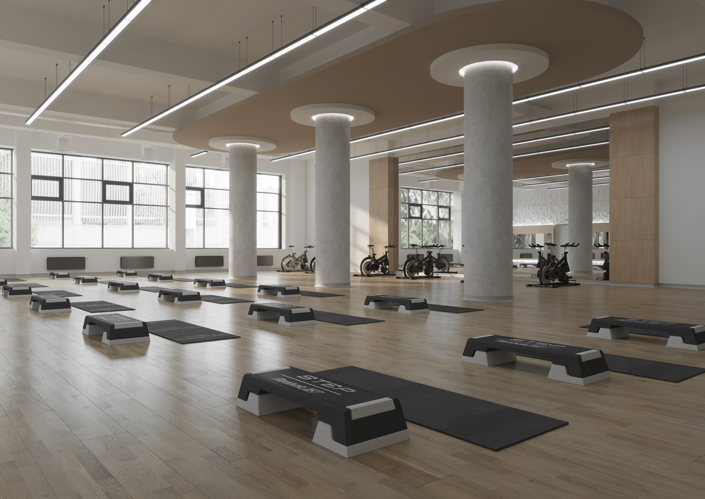 Интерьер лобби ЖК Авангард Екатеринбург