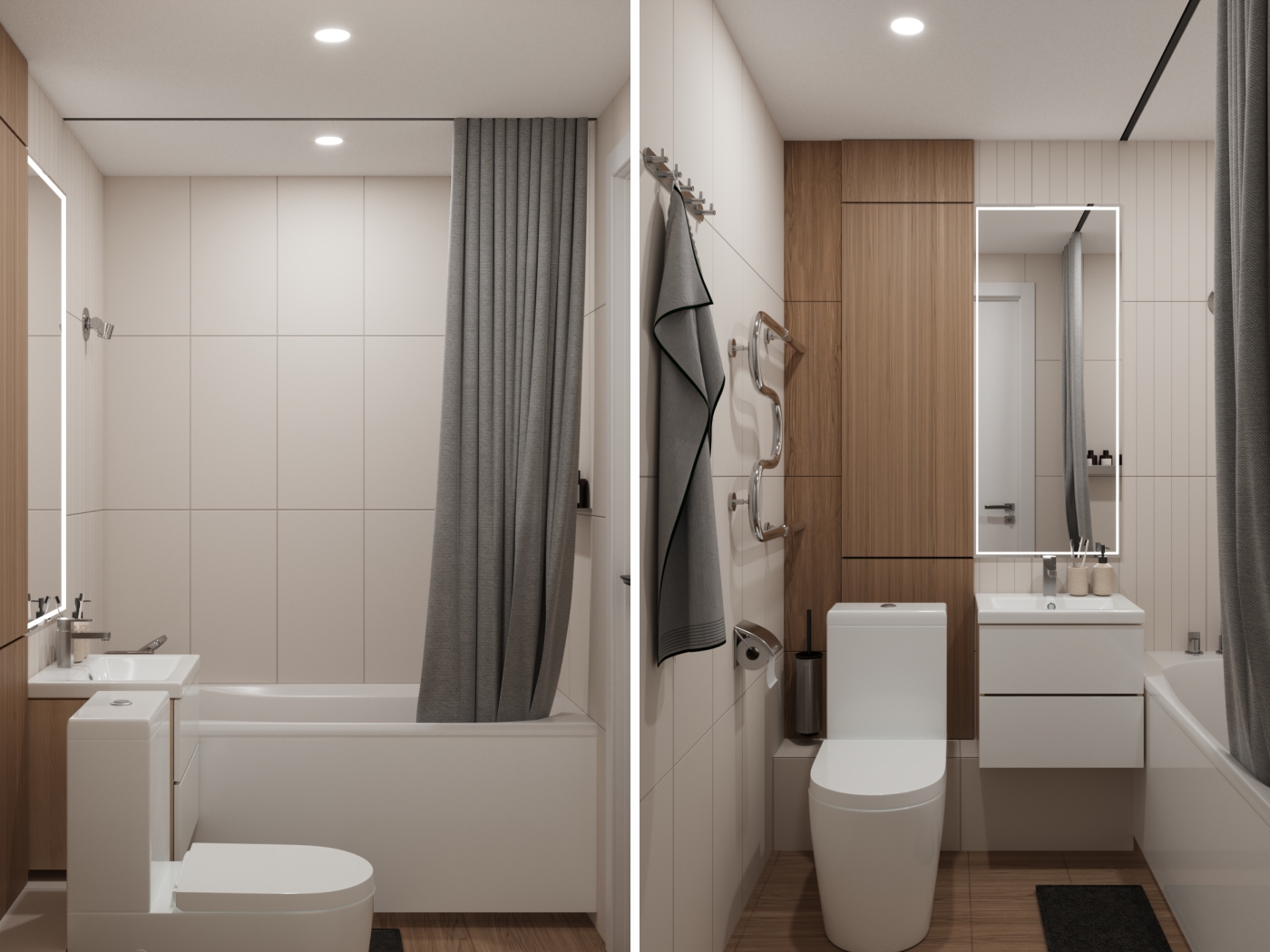 Интерьер лобби ЖК Авангард Екатеринбург