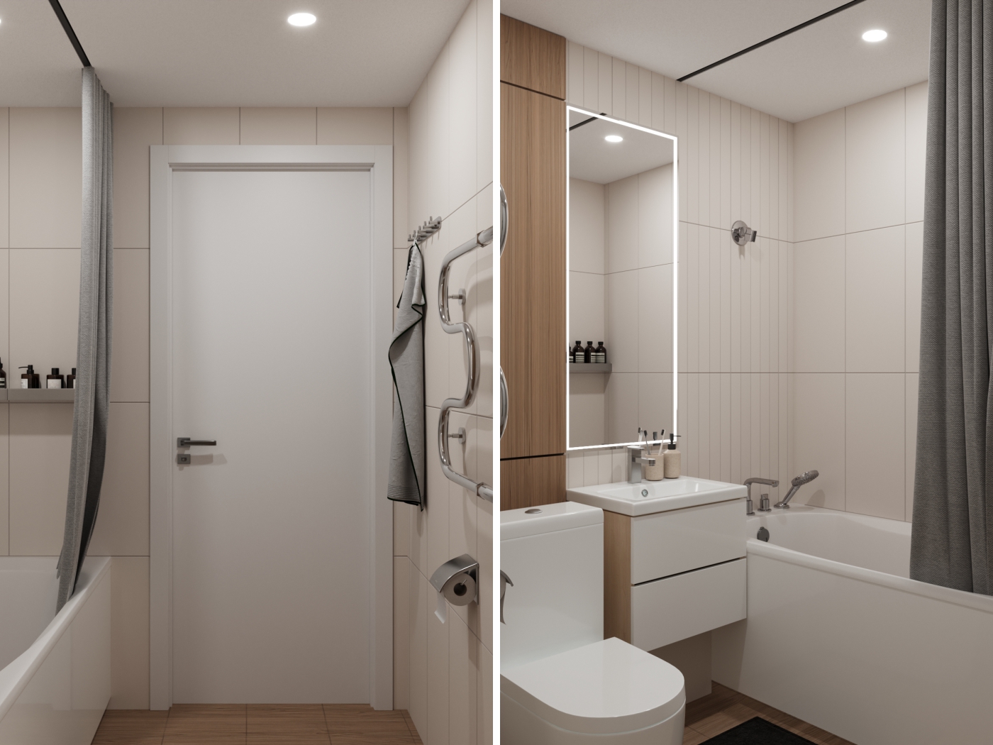 Интерьер лобби ЖК Авангард Екатеринбург