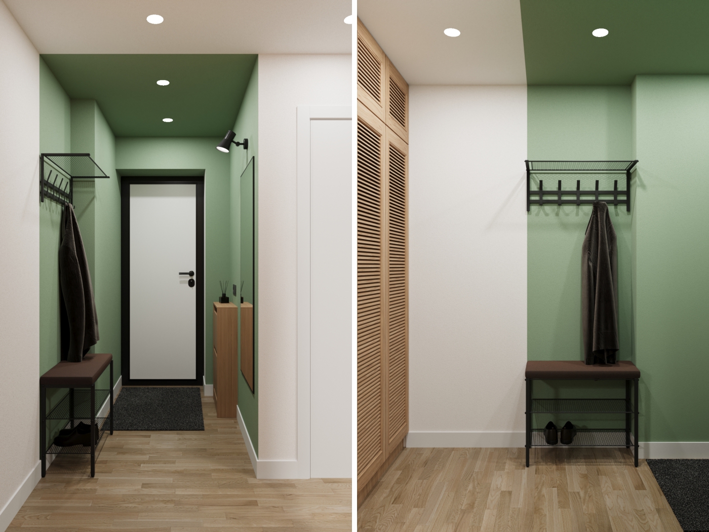 Интерьер лобби ЖК Авангард Екатеринбург