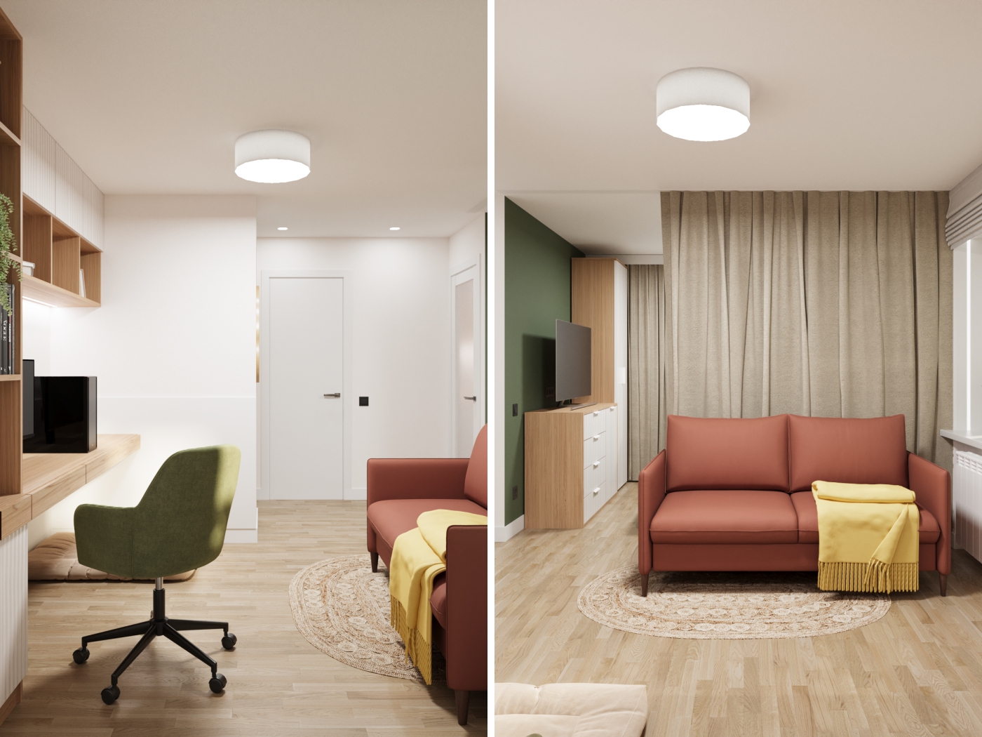 Интерьер лобби ЖК Авангард Екатеринбург