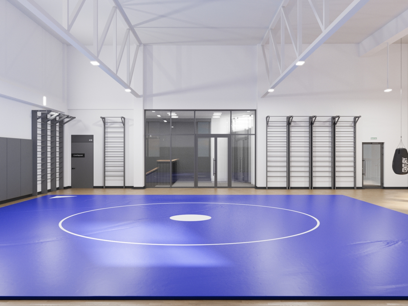 Интерьер лобби ЖК Авангард Екатеринбург