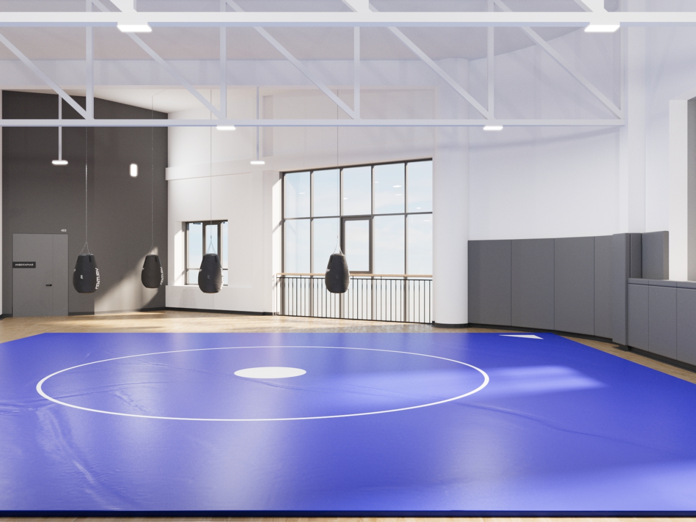 Интерьер лобби ЖК Авангард Екатеринбург