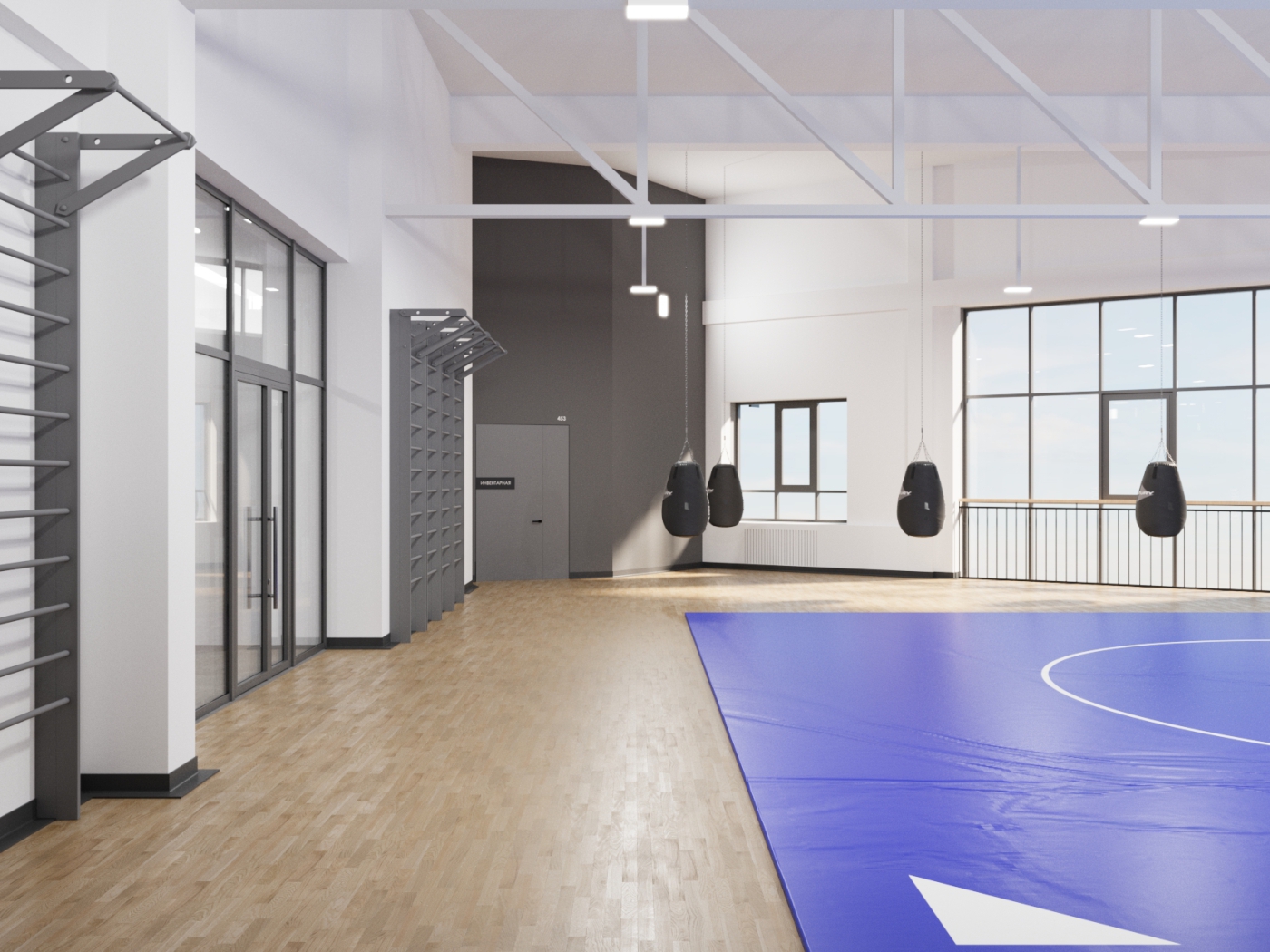 Интерьер лобби ЖК Авангард Екатеринбург