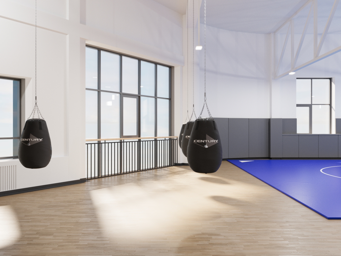 Интерьер лобби ЖК Авангард Екатеринбург