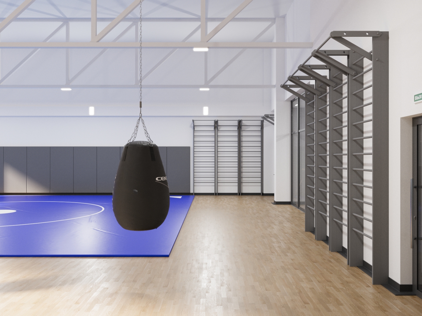 Интерьер лобби ЖК Авангард Екатеринбург