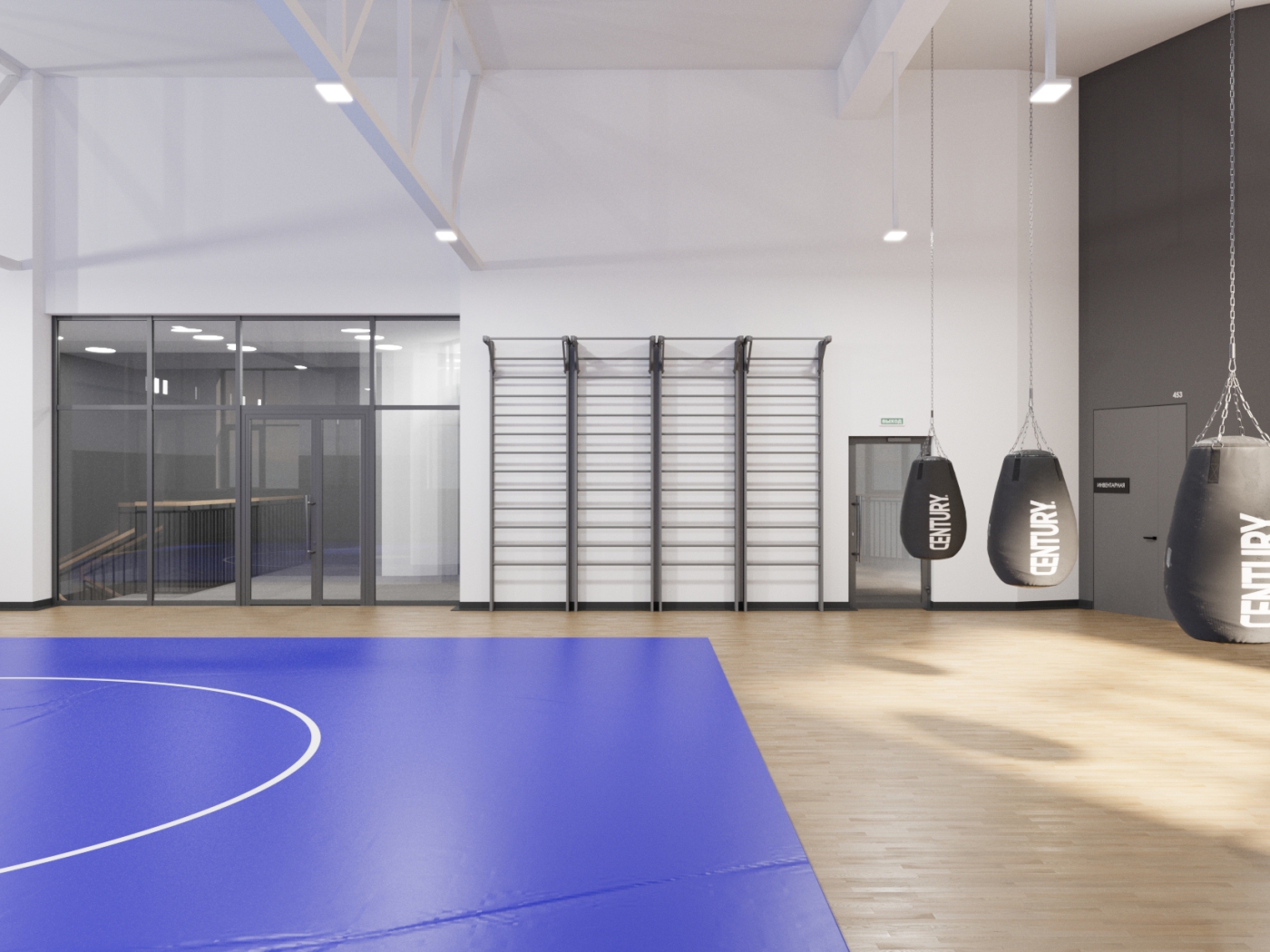 Интерьер лобби ЖК Авангард Екатеринбург