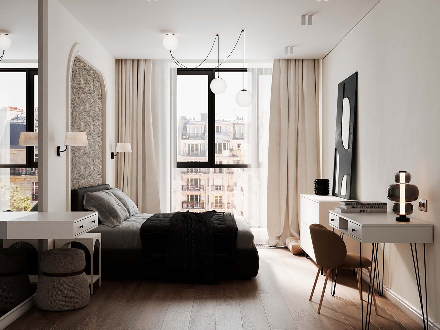 Интерьер лобби ЖК Авангард Екатеринбург