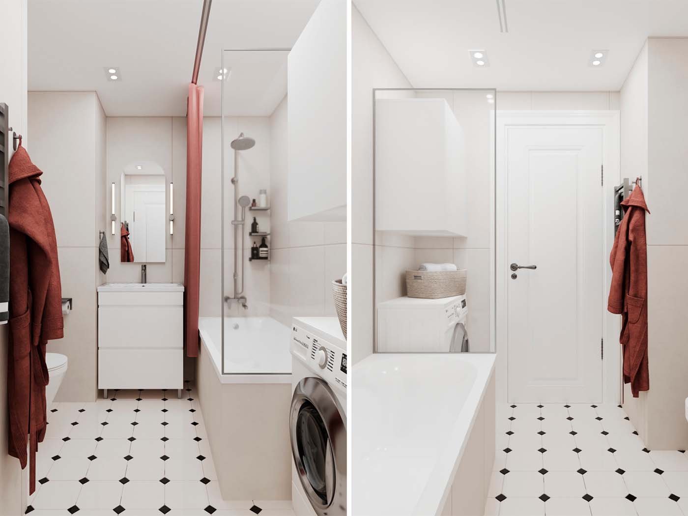 Интерьер лобби ЖК Авангард Екатеринбург