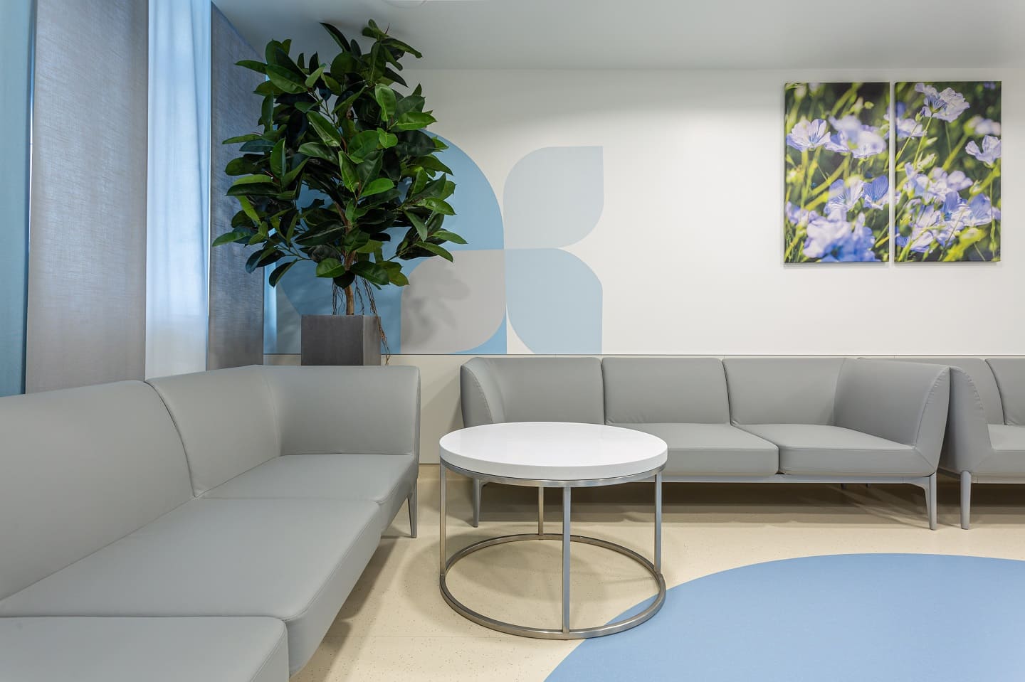 интерьер дизайн проект УГМК-Здоровье второй этаж