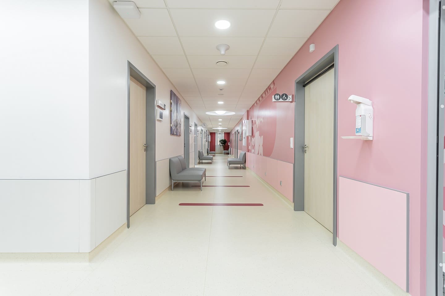 интерьер дизайн проект УГМК-Здоровье второй этаж