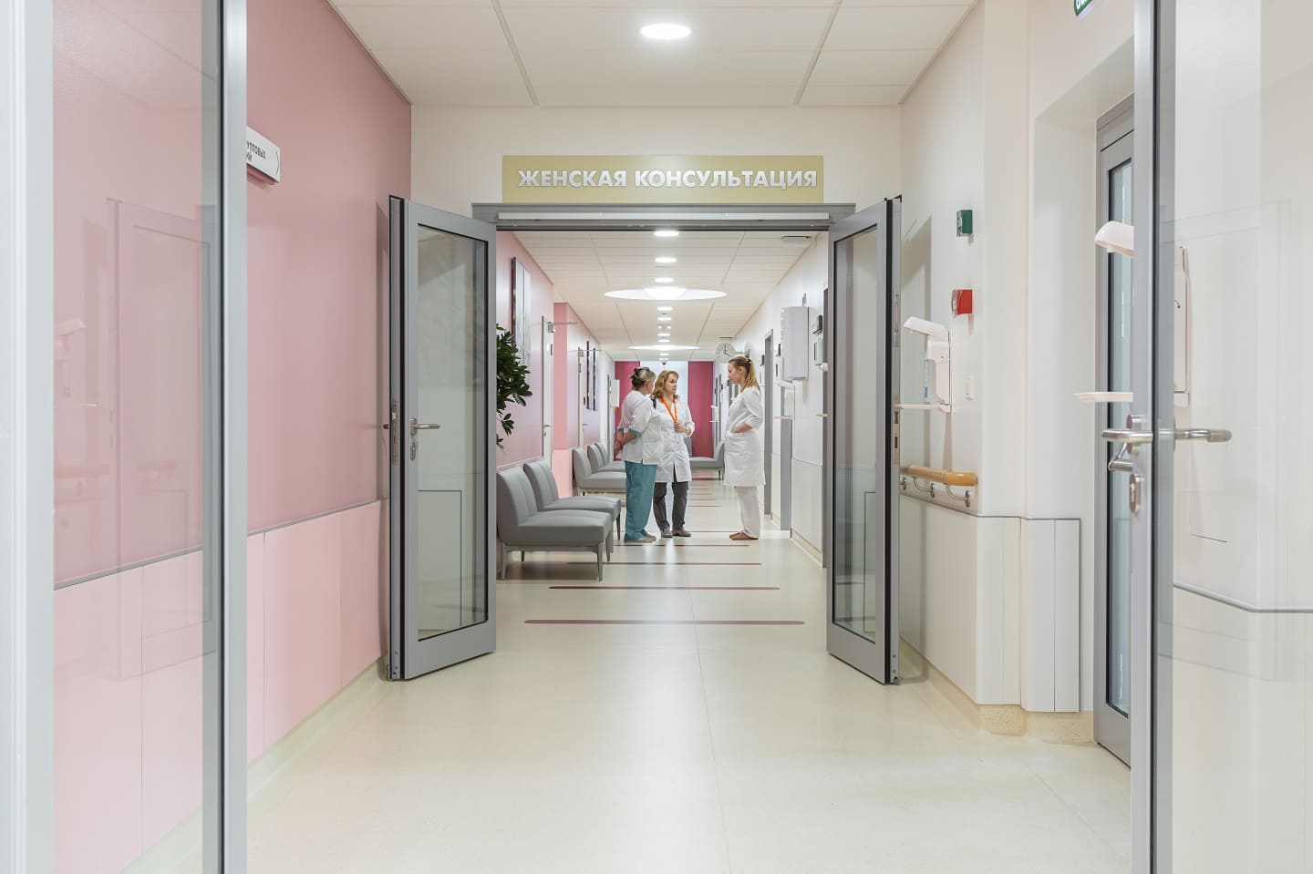 интерьер дизайн проект УГМК-Здоровье второй этаж