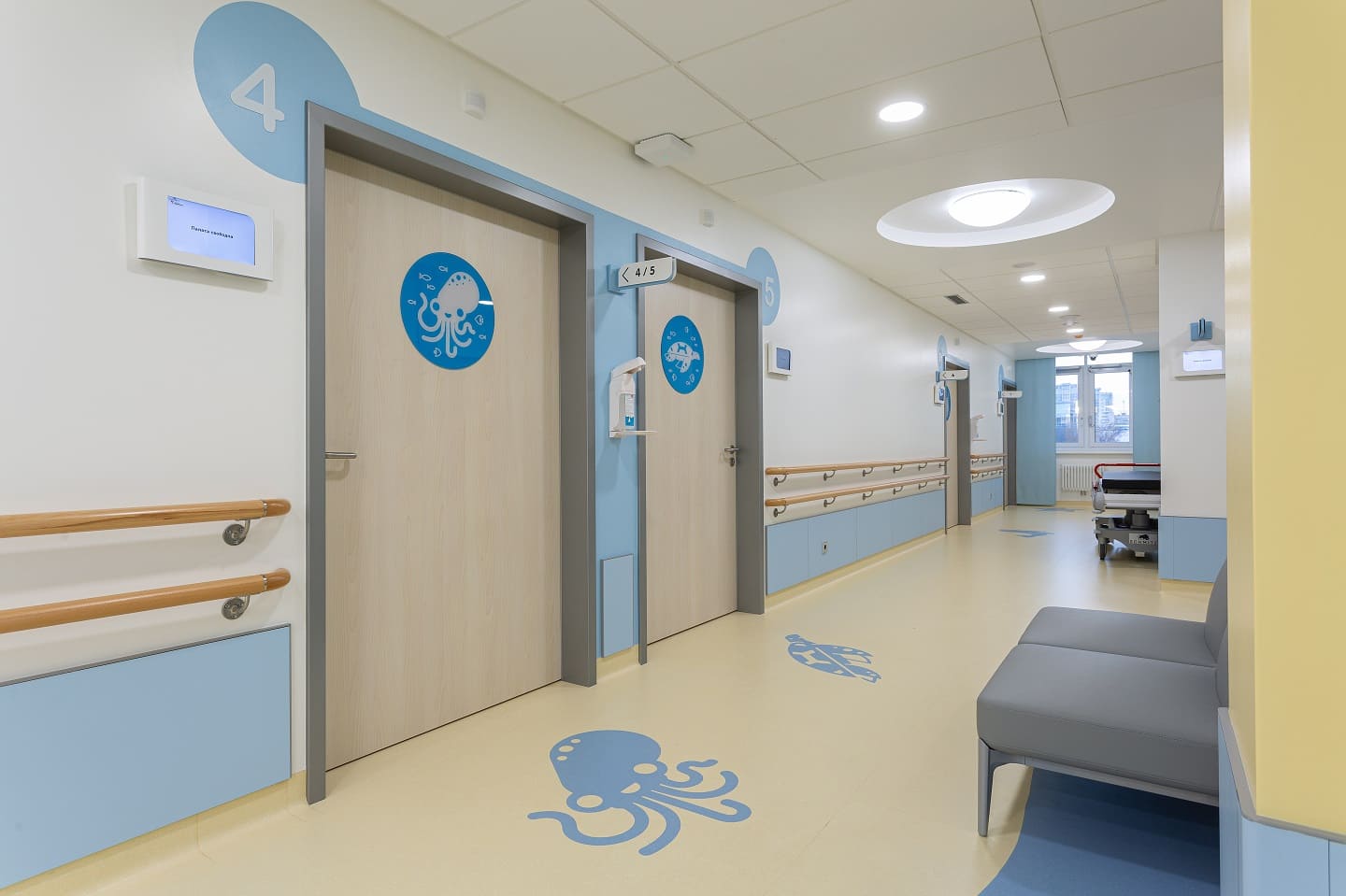 интерьер дизайн проект УГМК-Здоровье второй этаж